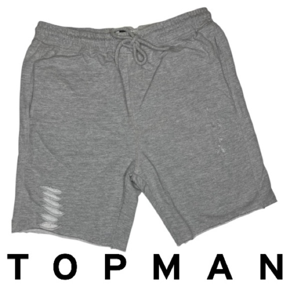 Topman Men’s Distressed Shorts - Picture 2 of 7